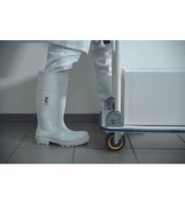 Wyoskie kalosze BHP EUROFORT S4 SRC Cerva biały