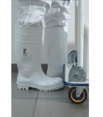 Wyoskie kalosze BHP EUROFORT S4 SRC Cerva biały