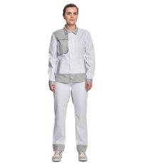 Damska kurtka robocza MONTROSE LADY Cerva biały/szary