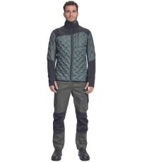 Męska kurtka softshell NEURUM Cerva ciemny oliwkowy