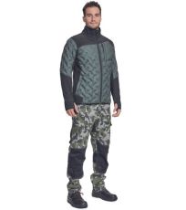 Męska kurtka softshell NEURUM Cerva ciemny oliwkowy