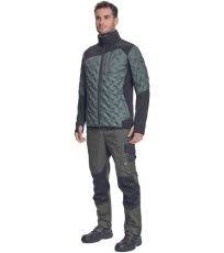 Męska kurtka softshell NEURUM Cerva ciemny oliwkowy