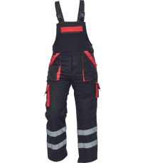 Męskie zimowe spodnie robocze z szelkami MAX WINTER RFLX Cerva