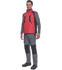 Męska kamizelka zimowa NYALA Cerva czerwony