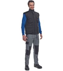 Męska kamizelka zimowa DAVIDA Cerva czarny