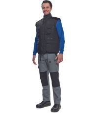 Męska kamizelka zimowa DAVIDA Cerva czarny