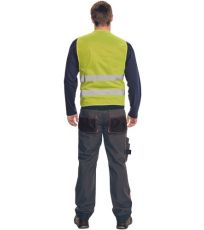 Kamizelka odblaskowa BRUNO BE-04-003 Fridrich & Fridrich HV żółty