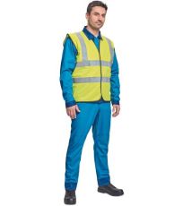 Kamizelka robocza unisex LYNX ESD Cerva HV zółty