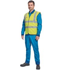 Kamizelka robocza unisex LYNX ESD Cerva HV zółty