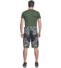 Męskie spodenki robocze NEURUM CAMOUFLAGE Cerva ciemny oliwkowy