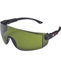 Ochronne okulary robocze unisex BENAIS Cerva ciemnozielony