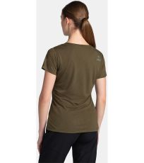 Damski t-shirt funkcyjny GAROVE-W KILPI Ciemnozielony