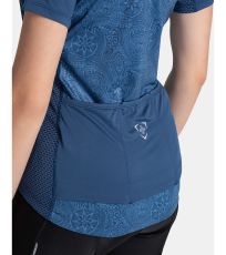 Damska koszulka kolarska MOATE-W KILPI Ciemny niebieski