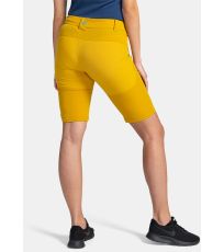 Damskie spodnie outdoorowe HOSIO-W KILPI złota