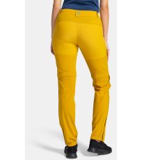 Damskie spodnie outdoorowe HOSIO-W KILPI złota