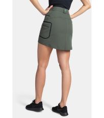 Damska spódnica outdoorowa ANA-W KILPI Ciemnozielony