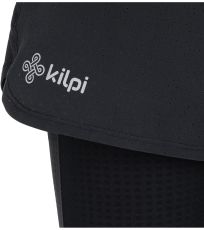 Męskie spodenki do biegania BERGEN-M KILPI Czarny