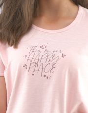 Piżama 3/4 dziewczęca 29004P GINA Cukrowy barytowy