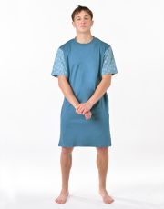 Męska koszula nocna 79202P GINA