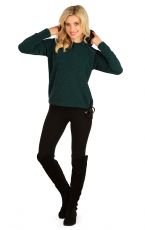 Legginsy długie damskie 9D110 LITEX czarny