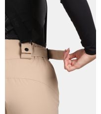 Damskie spodnie narciarskie ELARE-W KILPI Beżowy