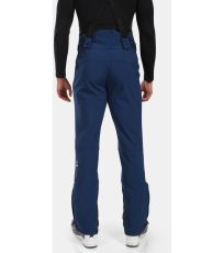 Męskie softshellowe spodnie narciarskie RHEA-M KILPI Ciemny niebieski