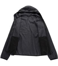 Męski sweter z kapturem ZEG 2 ALPINE PRO czarny