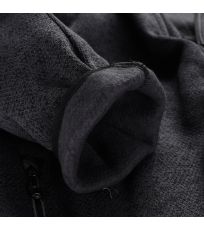 Męski sweter z kapturem ZEG 2 ALPINE PRO czarny