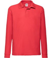 Dziecięca koszulka polo z długim rękawem 63-201-0 Fruit of the Loom