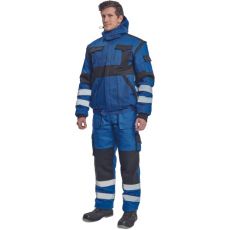 Męska zimowa kurtka robocza MAX WINTER RFLX Cerva niebieski/czarny