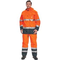 Męskie spodnie HI-VIS EPPING Cerva pomarańczowy