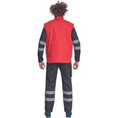 Męska kamizelka zimowa TRITON Cerva czerwony