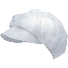Jednorazowa ochronna czapka z daszkiem unisex 100szt/opak VAPI PEAK Cerva