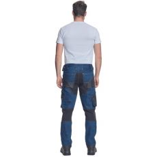 Męskie spodnie robocze NEURUM DENIM Cerva navy