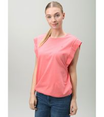 Damski t-shirt BAVORA LOAP różowy