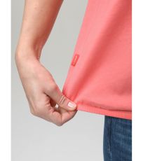 Damski t-shirt BAVORA LOAP różowy