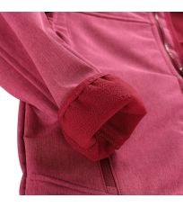 Dziecięca kurtka softshellowa z membraną OMANO 2 ALPINE PRO Malinowy