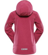 Dziecięca kurtka softshellowa z membraną OMANO 2 ALPINE PRO Malinowy