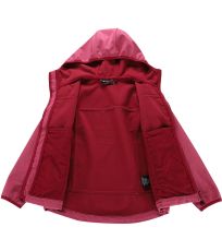 Dziecięca kurtka softshellowa z membraną OMANO 2 ALPINE PRO Malinowy