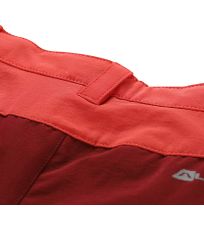 Dziecięce spodnie softshellowe AKANO ALPINE PRO paprykowy czerwony