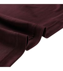 Damski t-shirt funkcyjny BASIKA ALPINE PRO Figowy