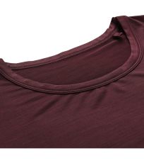 Damski t-shirt funkcyjny BASIKA ALPINE PRO Figowy