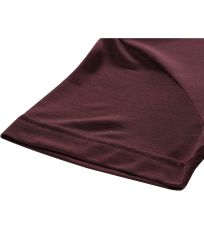 Damski t-shirt funkcyjny BASIKA ALPINE PRO Figowy