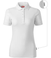 Damska koszulka polo Reserve RIMECK biały 00 (brand label)