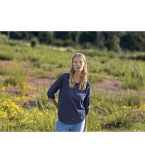 Damski t-shirt z rękawem 3/4 NE81006 Neutral 