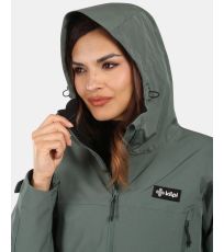Damski płaszcz outdoorowy AYRA-W KILPI Khaki