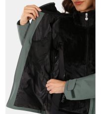 Damski płaszcz outdoorowy AYRA-W KILPI Khaki