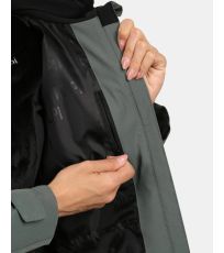 Damski płaszcz outdoorowy AYRA-W KILPI Khaki