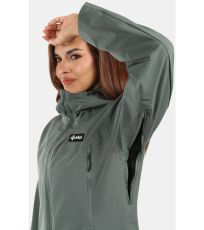 Damski płaszcz outdoorowy AYRA-W KILPI Khaki
