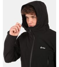 Męski płaszcz outdoorowy AYRA-M KILPI Czarny